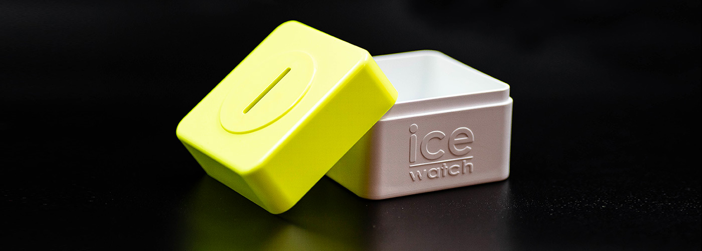 Serviplast produit le nouveau packaging des montres Ice-Watch